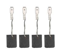 WheatThrive Juego de 4 cepillos de carbono para amoladora angular Metabo WEP 15-150, número de pieza 316055220, repuesto de 6 x 12,5 x 15,3 mm