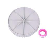 WheatThrive Kit de conversión para Summer Wave Skimmer SFX1000 SFX1500 a filtro de arena, adaptador de plástico con cinta, color blanco