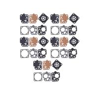 WheatThrive Kit de reparación de carburador compatible con Kawasaki TG18 TG20 TG24 TG28 TF22 Juego de juntas de repuesto para herramientas eléctricas de jardín