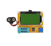 WheatThrive LCR-T4 - Probador gráfico de transistores con pantalla LCD 12864, medidor para comprobación de componentes de resistencia de condensador MOS de diodo