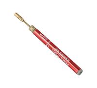 WheatThrive Linterna de butano, soldador, mini soplete de gas, herramienta de soldadura de lápiz recargable con control de flujo de aire para bricolaje, reparación de joyas, rosa, paquete