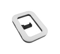 WheatThrive Luz de selfie recargable, anillo de luz portátil, luz de video de mano para iPhone, bicolor ajustable, luz de relleno inalámbrica para viajes, vlogging, creación de contenido