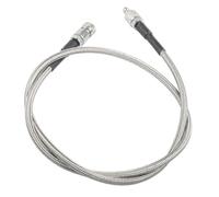 WheatThrive Manguera de 4500 PSI, manguera de estación de llenado HPA, manguera de aire trenzada de acero inoxidable de 36 pulgadas con desconexión rápida, para recarga de tanque de aire PCP
