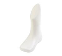 WheatThrive Maniquí de pie para niños, soporte de exhibición de piernas para niños, modelo de polietileno blanco para calcetines, zapatos, tienda al por menor, hogar, bricolaje, paquete