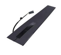 WheatThrive Moldura del pilar B del lado del conductor, teclado de entrada de puerta, para Ford Explorer 2011-2019, ABS negro brillante, repuesto Plug and Play