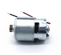 WheatThrive Motor de repuesto para Metabo BS 18L Quick, 18L Quick, parte 317004880, 316066650, reparación de herramientas eléctricas de metal plateado