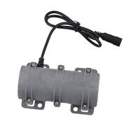 WheatThrive Motor de vibración CC, mini vibrador de 12 V, rueda excéntrica de 3800 RPM para cama de masaje, silla, proyectos de bricolaje, gris