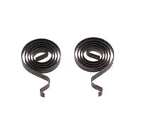 WheatThrive Muelle de amoladora angular, soporte de cepillo de carbono, para Bosch GWS 6-100, pieza de repuesto de metal, ajuste, 2 piezas