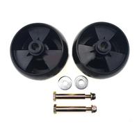 WheatThrive Paquete de 2 ruedas de cubierta para cortacésped de 5 pulgadas compatibles con Cadet 734-04155, Oregon 72-025, Rotary 12648 para cubiertas de 42, 50, 54 pulgadas