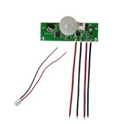 WheatThrive Placa de circuito de lámpara solar de 3,7 V con sensor de movimiento PIR, entrada de 6 W, 3 modos de iluminación para luz de seguridad de jardín al aire libre