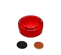 WheatThrive Pomo de tensión de bobina, pieza de carrete de pesca, para Shimano Metanium 09 MG7, tapa de aluminio moleteado, ajuste de freno, color negro