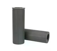 WheatThrive Puños de goma para manillar de scooter eléctrico Xiaomi - Compatible con Mi Electric Scooter 5 Plus y modelos Elite, antideslizantes, gruesos, color gris