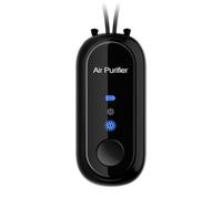 WheatThrive Purificador de aire portátil para colgar el cuello con iones negativos, limpiador personal sin cartucho para el hogar y viajes, batería de 700 mAh
