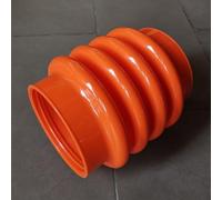 WheatThrive Rammer - Fuelle de goma para Mikasa MT70, MT75, MT85, MTX80, 160 mm de diámetro interior y 250 mm de altura, repuesto de construcción duradera