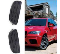 WheatThrive Rejilla de parachoques delantero, parrilla de riñón para BMW X5 E70 M Sport 2007-2010, ABS negro izquierdo y derecho, par