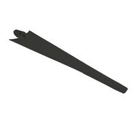 WheatThrive Repelente - Hoja de turbina eólica para pequeños generadores eólicos, hoja de repuesto FRP de 530 mm, ligera y bajo par de arranque