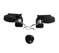 WheatThrive Ruedas de aspiradora robot, piezas de repuesto para Roborock S11S, S12, S15C, S15T, S25C, S30, S30C, S35C, G10, juego de ruedas izquierda y derecha