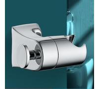 WheatThrive Soporte ajustable para cabezal de ducha sin taladrar, soporte de ducha de mano de acero inoxidable 304 con interfaz de 1/4 pulgadas para baño