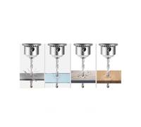 WheatThrive Taladro de aire de 90 grados, taladro de ángulo recto, taladro neumático reversible, cuerpo compacto de aleación de zinc, alto par para espacios reducidos