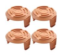 WheatThrive Tapa de bobina, cubierta de bobina, piezas de recortadora, 4 tapas de línea de repuesto para Worx WA0010 WG150 WG151 WG152 WG153