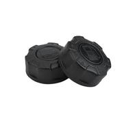 WheatThrive Tapa de depósito de combustible, tapa de combustible para cortacésped, para AL-KO PRO 140 QSS OHV, serie Loncin LC, pieza de repuesto negra, paquete de 2