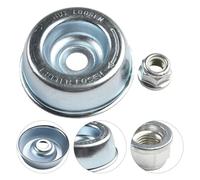 WheatThrive Tapa y tuerca de placa de carrera para desbrozadora, cubierta de protección de metal con tornillo, compatible con piezas de recortadora STIHL FS 36 40 44 85 90 120 KM