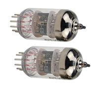 WheatThrive Tubo de vacío 6H1n-EB, repuesto 6N1 ECC85 6AQ8, paquete de 2 tubos de preamplificador de vidrio para mejora de graves de altavoz