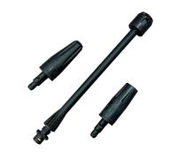 WheatThrive Varita de pulverización de alta presión, lanza de lavado eléctrico, extensión de 45 cm, boquilla turbo, para Karcher K2 K3 K4 K5 K6, Bosch