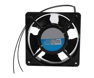 WheatThrive Ventilador axial de alta temperatura, soplador de chimenea, ventilador de metal silencioso de 120 mm para inserto de estufa, quemador de leña, calefacción de casete