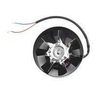 WheatThrive Ventilador extractor en línea de 180 mm, ventilador silencioso de conducto de 4 m³/min con cuerpo reforzado totalmente metálico para ventilación de cocina, restaurante y taller