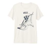 Wheeee Sugar Glider, Ardilla Voladora en Pleno Vuelo Camiseta Premium