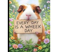 Wh ay Guinea Pig Notebook - Cute Cartoon Guinea Pig Lined Journal - 110 Pages, Gift for Guinea Pig Lovers, Funny