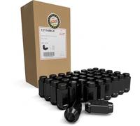 Wheel Accessories Parts 50 tuercas hexagonales M14 x 1.5 de 14 x 1.5 pulgadas de largo para Chevrolet Silverado GMC Sierra 1999+ 2500 3500 Ford 2005+ F250 F350 RAM 2012+ 2500 3500 500 unidades