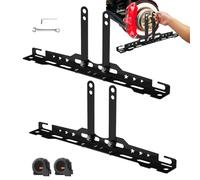 Wheel Alignment Tools, Toe Angle Measuring Tool, Heavy-Duty Wheels Alignments Set with 2 Measuring Tapes, Car Truck Motorcycle Garage Use, Shop Trailer Maintenance, 23.6x10.6 inches
