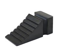 Wheel Blocks, Anti Skid Rubber Chock Blocks, Weight Sensing Wheel Wedge, Travel Trailer Tire Stops, Garage Tire Stops, Estacionamiento Wheel Blocks, RV Chock Blocks for RVs, Trailers, and Vehicle