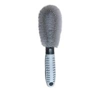 Wheel Brush - PP Wire, 12.87x2.20x2.20in Bristle Scrub Soft Rim Cleaner | Scratch-Free Design Deep-Cleaning Car Detailing Tool, Tire Cleaning Brush For Chrome Wheels, Alloy Rims, Garages, Auto Shops