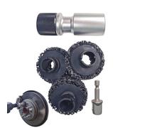 Wheel Hub Cleaner Tool, Rust Removal Attachment, 1.18 pulgadas, Heavy Duty Detailing Scrubber, Vehicle Wheel Axle Head for Drill Use, Car Truck Motorcycle Garage Maintenance Outdoor Cleaning