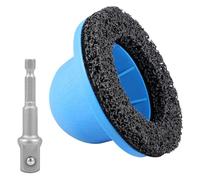Wheel Hub Cleaning Tool - Portable Car Rim Grinder | Wheel Rust Removal Cleaner | Reusable Tyre Hub Grinder with 1/2 Driver Rust Remover for Replacement Vehicle Tractor RV Truck Trailer
