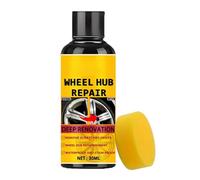 Wheel Hub Shine, Scratch Eraser Cream, Oxide Layer Removal Solution, Nano Ceramic Coating Compound, Alloy Refurbish System, Truck RV Caravan Workshop Garage Daily Use 1.18x2.76 inches