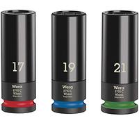 Wheel Impaktor C Set 1 Juego de llaves de vaso, de arrastre de 1/2", 3 piezas