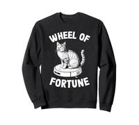 Wheel of Fortune Cat Joke Robot Aspirador Cat Sudadera
