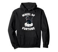 Wheel of Fortune Cat Joke Robot Aspirador Cat Sudadera con Capucha