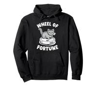 Wheel of Fortune Cat Joke Robot Aspirador Cat Sudadera con Capucha