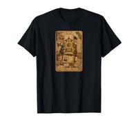 Wheel of Fortune Tarot Card Scrapbook Design Camiseta