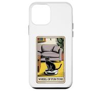 Wheel of Fur-Tune Tarot Card Cat Robot Aspirador Cat Carcasa para iPhone 12 Mini