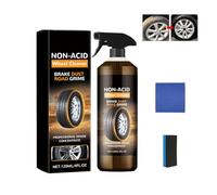 Wheel Rim Refurbishment Cleaner, Heavy Duty Rim and Tire Cleaning With Sponge & Cloth, Multi-purpose Cleaner, Turn Filthy Wheels Into Instant Shine And Lasting Protection (1Set)