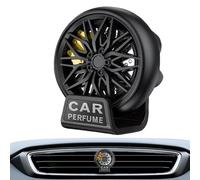 Wheel Rim - Rotary Breeze Ornament, cápsula olfativa, Ambient Disk, medallón colgante | para viaje por carretera, salón, cruiser, coupé, hatchback, configuración de configuración, alineación