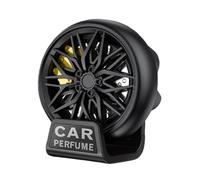 Wheel Rim - Rotary Breeze Ornament, cápsula olfativa, Ambient Disk, medallón colgante | para viaje por carretera, salón, cruiser, coupé, hatchback, configuración de configuración, alineación