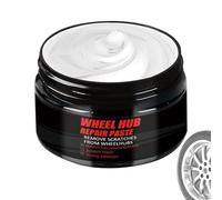 Wheel Scratch Repair Kit - 50g Cream With Sponge | Swirl Remover For Car Vehicle Rim Auto Detailing Marine RV Truck Easy Scratch Restoration