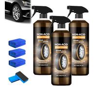 Wheelblaze Wheel Cleaner,Wheel Blaze Versatile and Powerful Rust Converter,Wheel Cleaner Special Highly Effective,Melt Grime & Protect Your Wheels,No Scrubbing,No Damage,Just Shine (3)